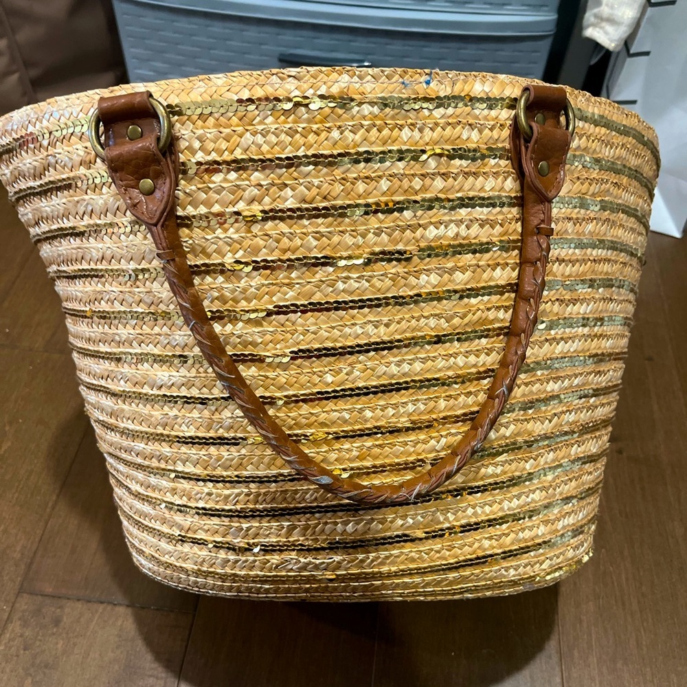 Limited Edition Woven Beach pool bag